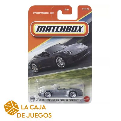 MATCHBOX BÁSICO PORSCHE 911 CARRERA CABRIOLET