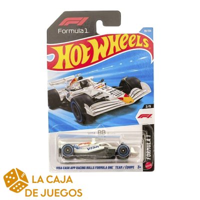 HOTWHEELS BÁSICO FORMULA 1 VISA CASH APP RACING BULLS FORMULA ONE TEAM