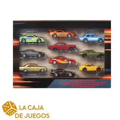 HOTWHEELS PACK 10 FAST AND FURIOUS