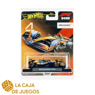 HOTWHEELS PREMIUM FORMULA 1 MCLAREN 1