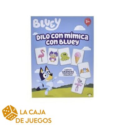 BLUEY DILO CON MÍMICA