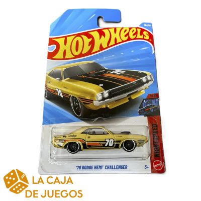HOTWHEELS BÁSICO 70 DODGE HEMI CHALLENGER 2