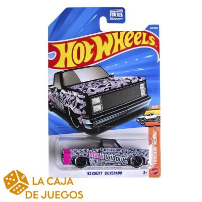 HOTWHEELS BÁSICO CAMIONETA 83 CHEVY SILVERADO 4